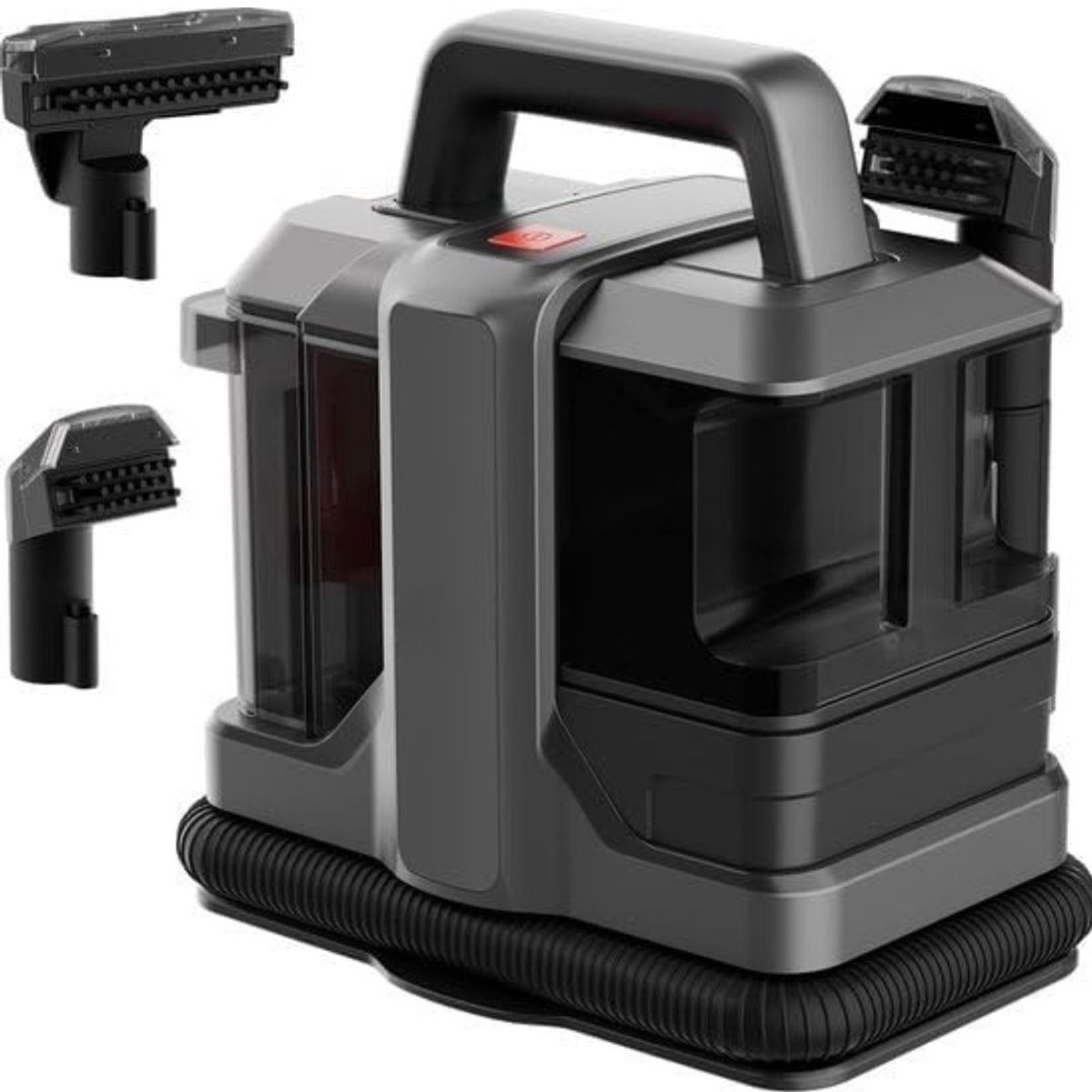 Zylo® Draagbare Vlekkenreiniger - Tapijtreiniger - Vlekkenreiniger - Zwart - ‎32cm x 24cm x 35cm