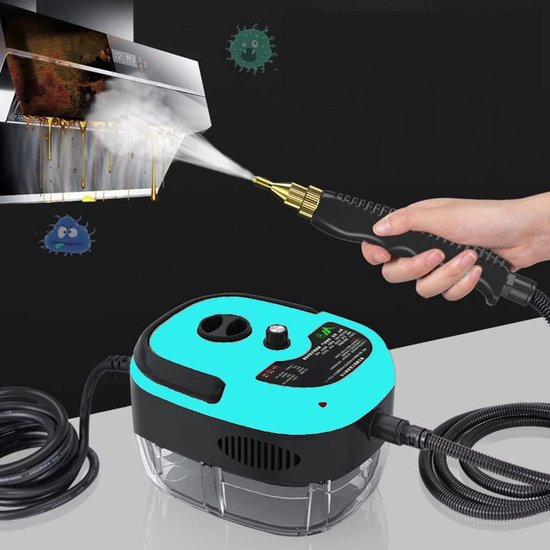 Draagbare Stoomreiniger 2500W - Handapparaat voor Keuken, Vloer, Badkamer, Auto en Tapijten