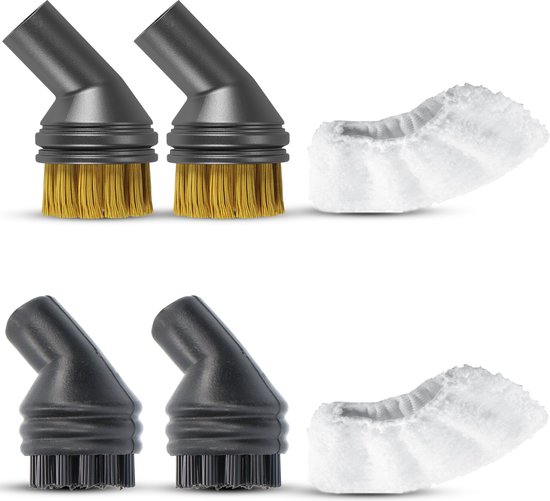 Motionflow stoomreiniger accessoires borstelset - Vervangingsonderdelen