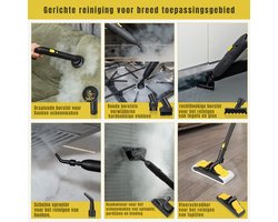 Aurixi® Stoomreiniger vloer - Stoomreiniger - Stoomreinigers -Geel - ‎48cm x 36cm x 33cm