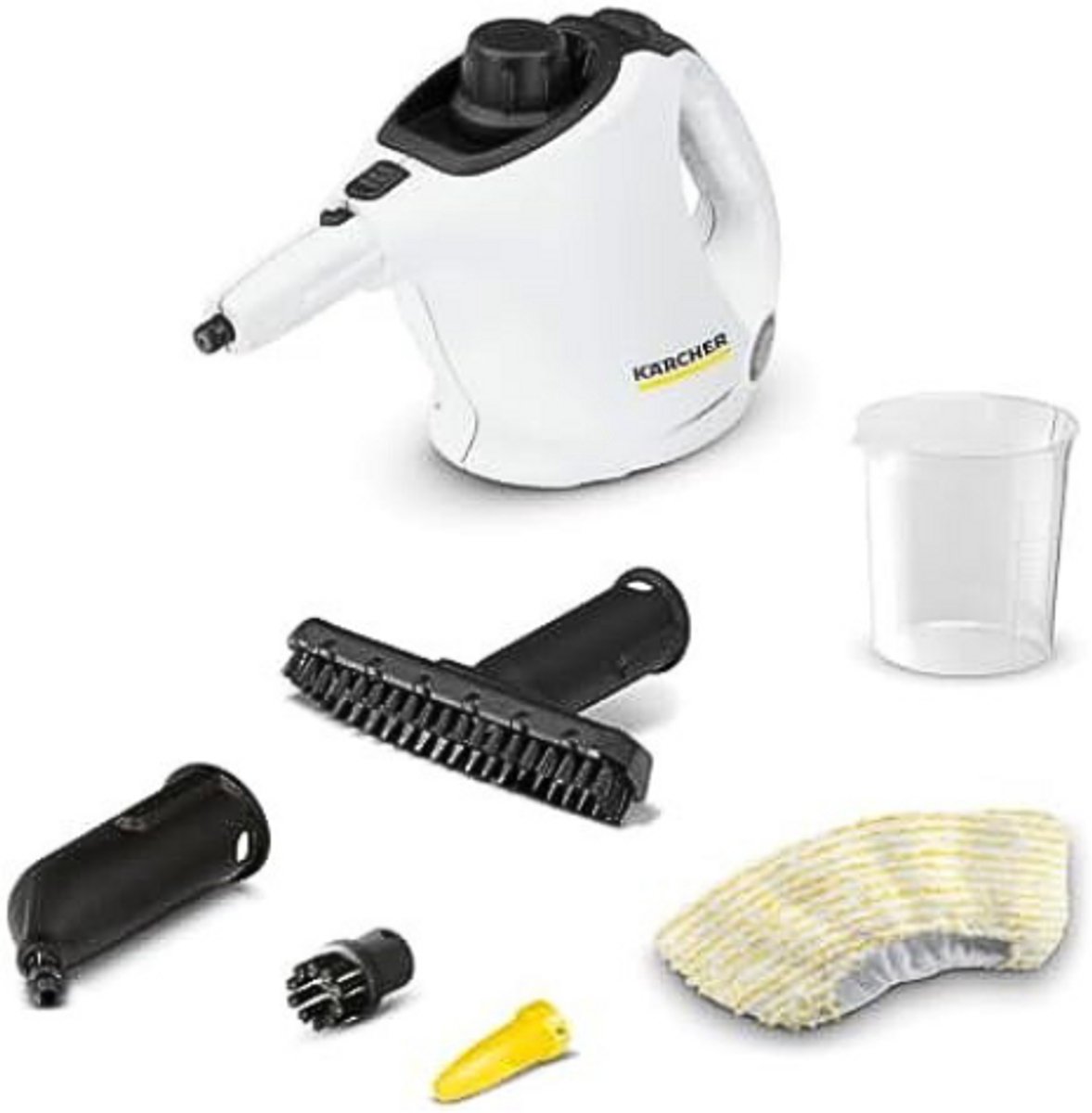 N.lux - Stoomreiniger / Ronde borstel / Reinigingsmachine / Keuken reiniger / Badkamer