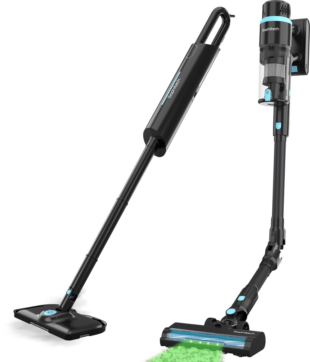 Sophitech Schoonmaakbundel – Steelstofzuiger & Stoomreiniger voor Grondige Reiniging