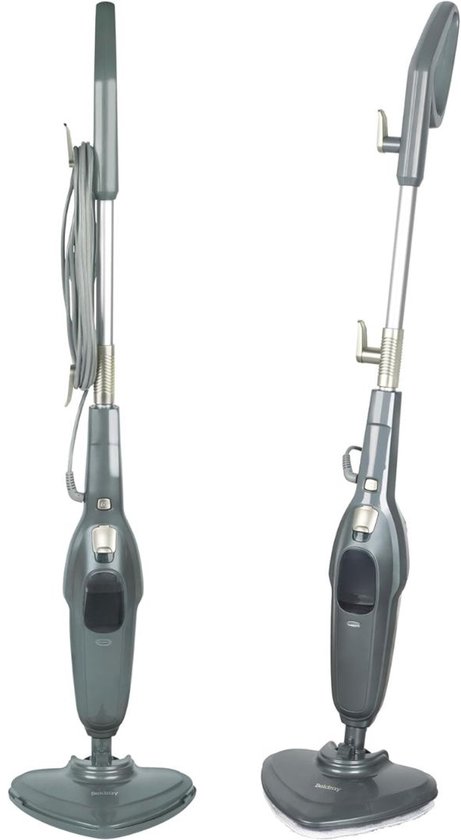 Zylo® Stoomdweil - Stoomreinigers - Stoommop - 350ml Watertank - 28x26x115cm - Zwart