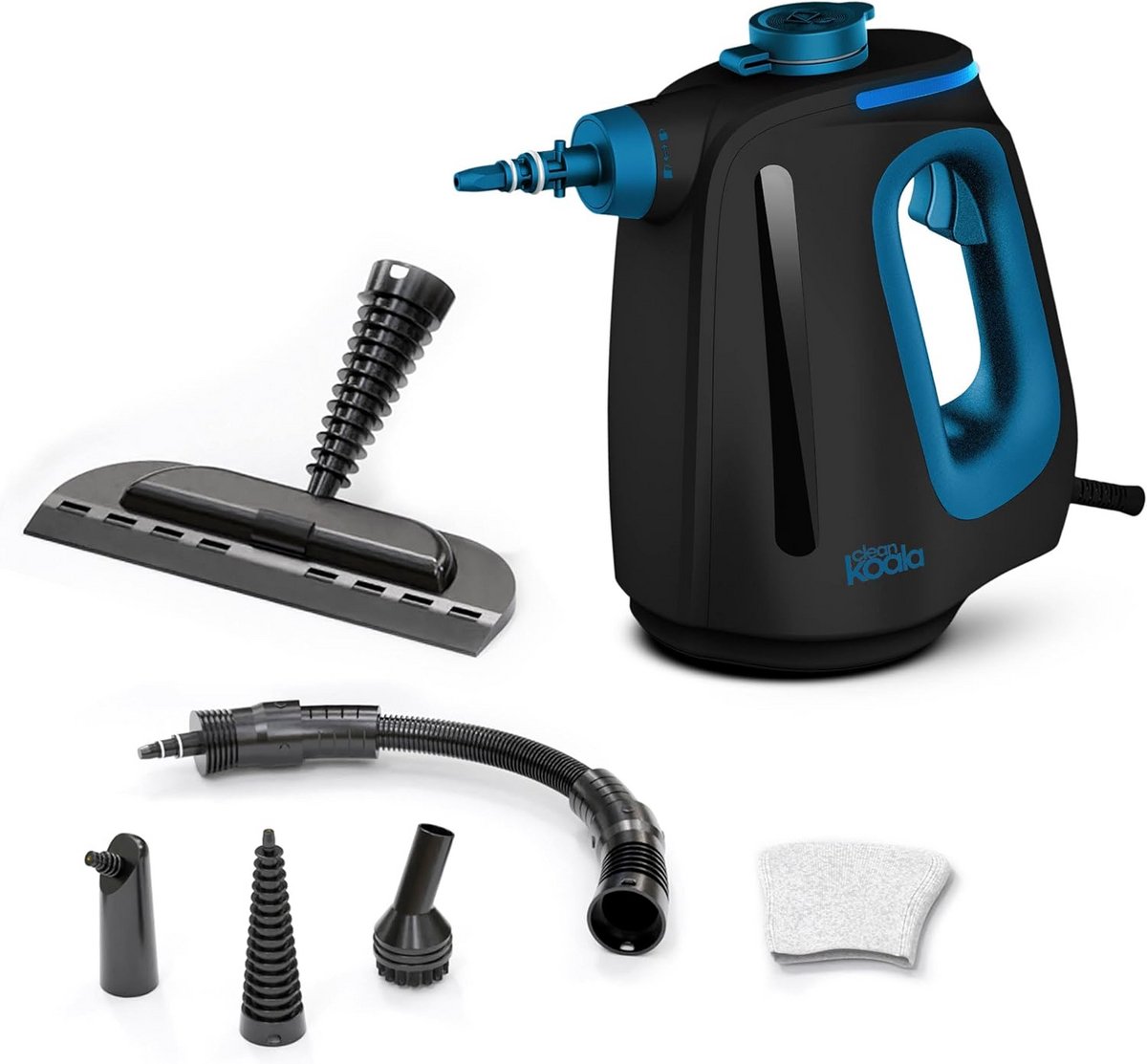 Krachtige Hand Stoomreiniger met 12 Accessoires voor Huis & Tuin