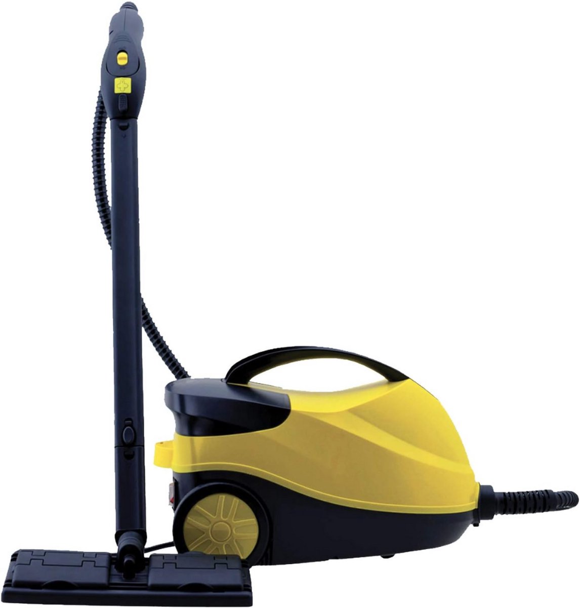 SCH® Stoomreiniger vloer - Stoomreiniger - Stoomreinigers - Geel - 40cm x 24cm x 26cm