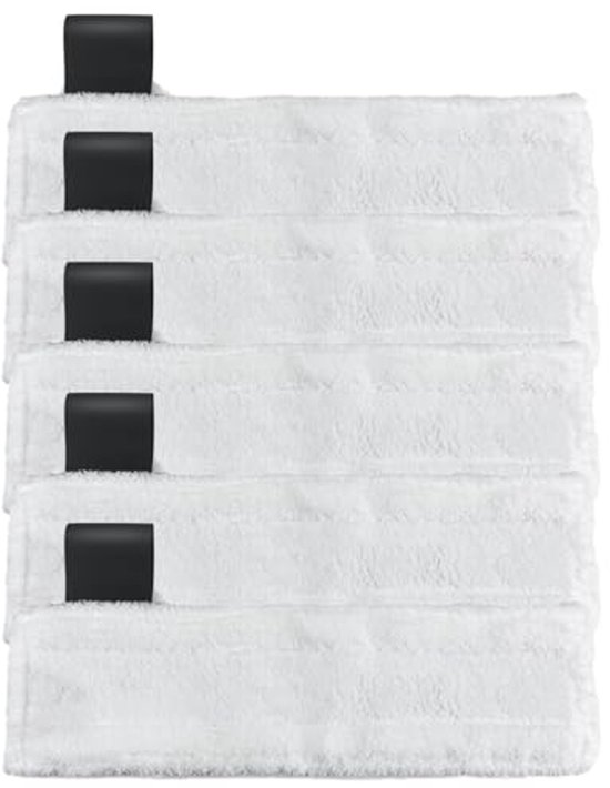 5 Stuks Microvezel Stoomreiniger Pads voor Effectieve Vloerreiniging