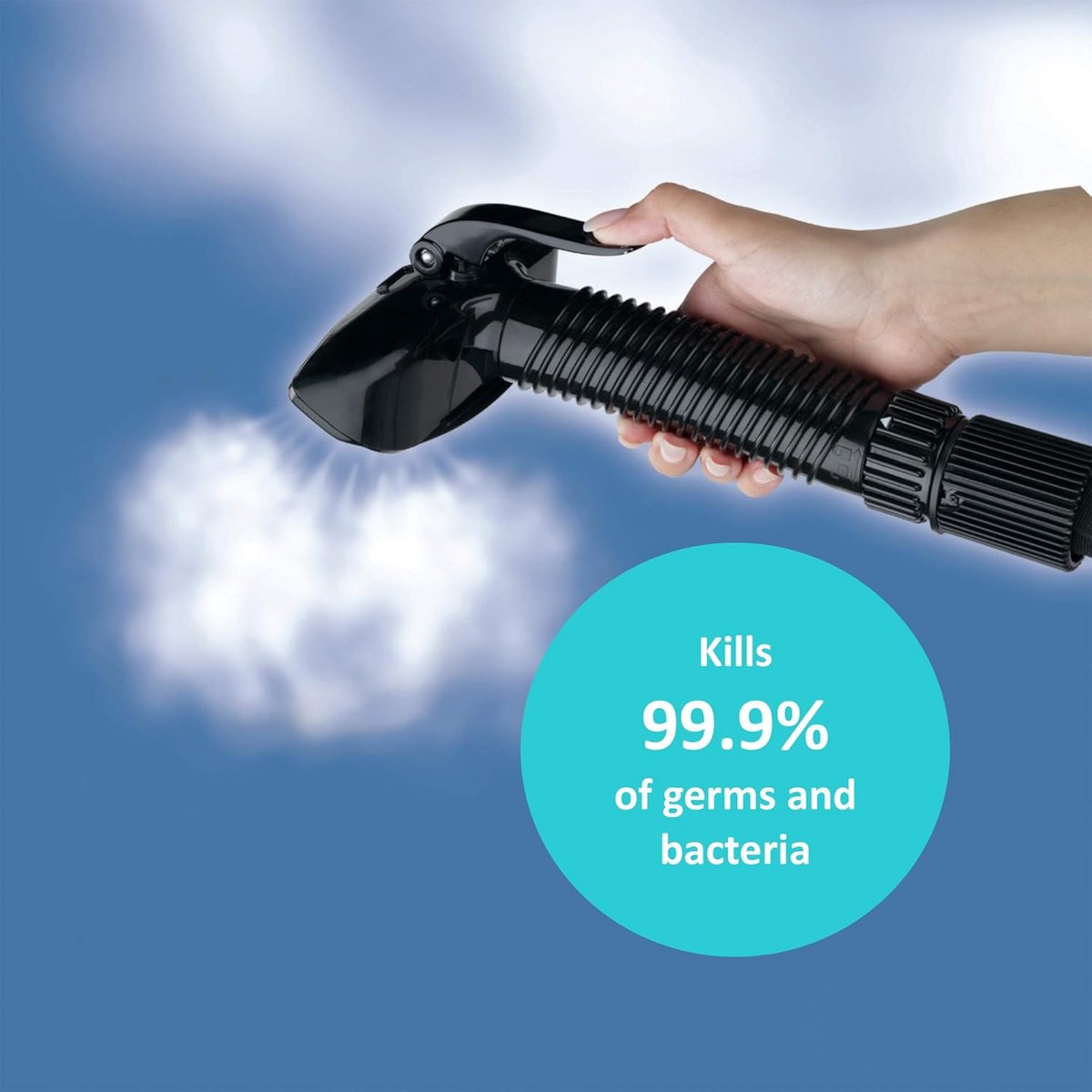 Staande Stoomreiniger voor Kleding en Textiel met Hoge Capaciteit