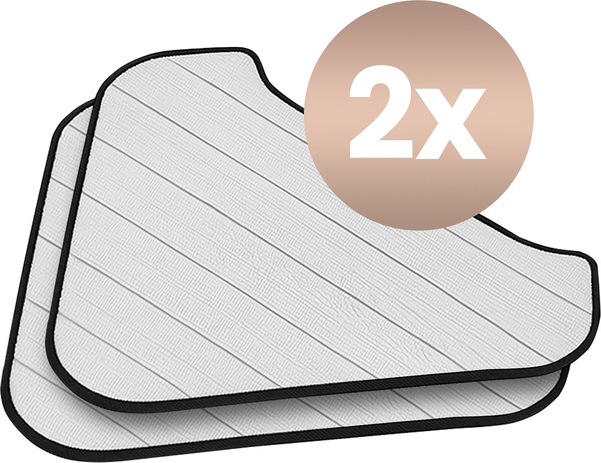 FLOWSTEAM® Luxe Stoomreiniger Microvezeldoekjes Set - Stoomdoek - Navulling - 2 Stuks