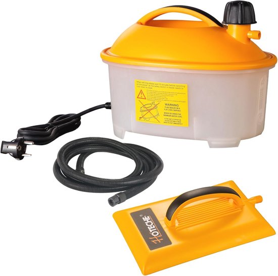 2000 W stoombehangverwijderaar met 4,5L watertank en 3m slang voor moeiteloos verwijderen van behang