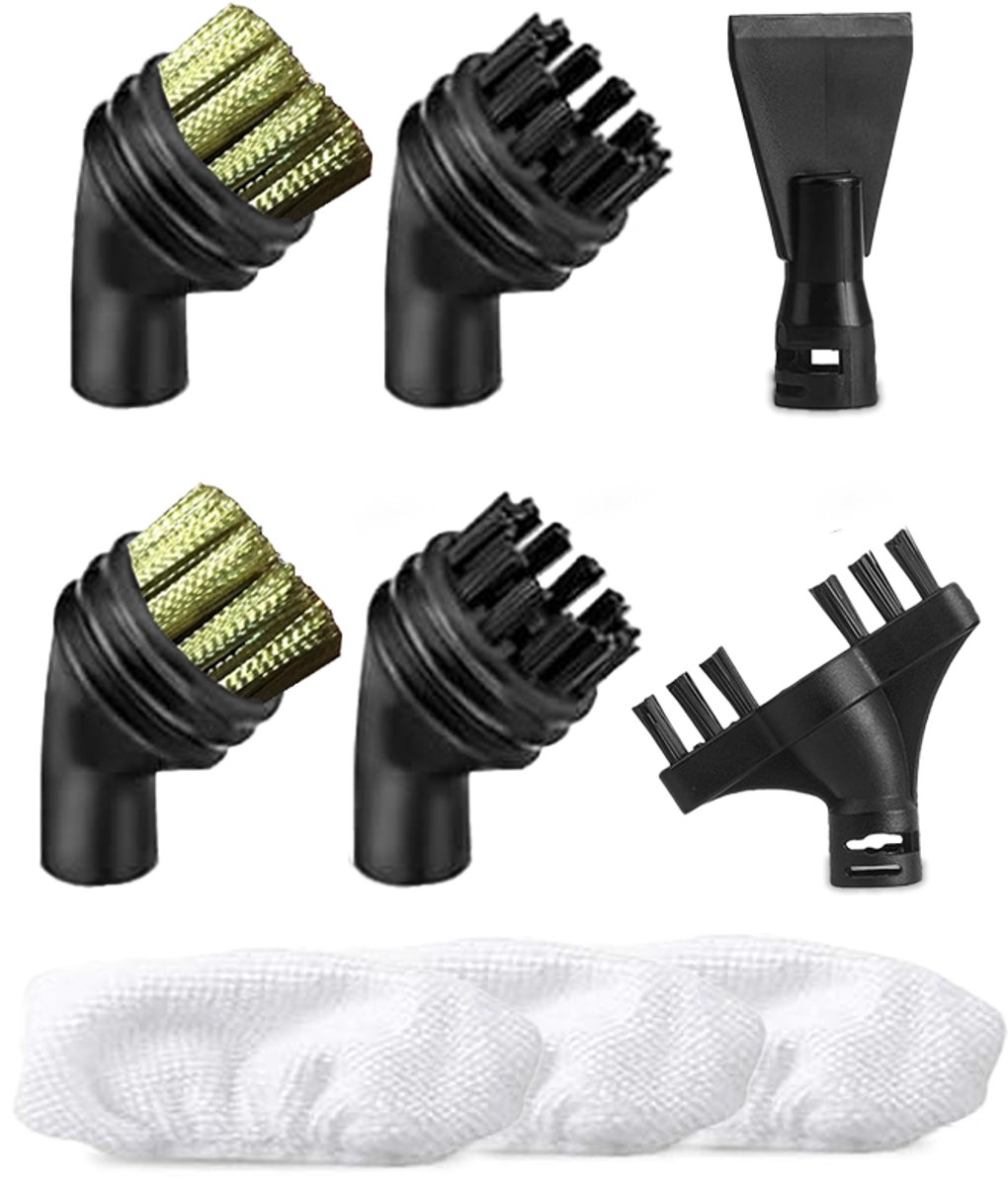 Spalax Handstoomreiniger Accessoires - 9-delige set - SteamPower-1050 onderdeel