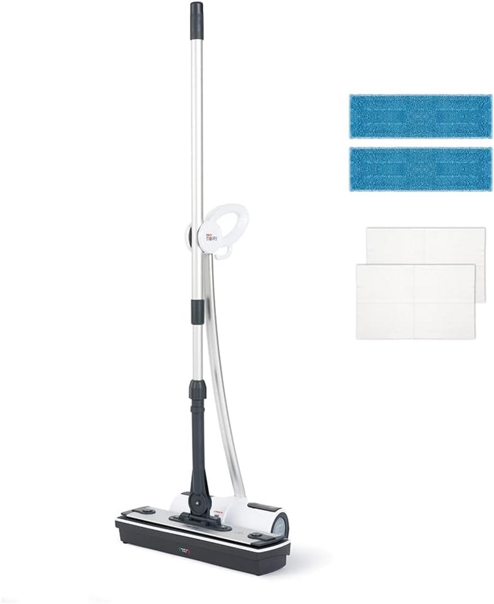 Draadloze Stoomvloerenreiniger voor Alle Vloertypes en Vertikale Oppervlakken