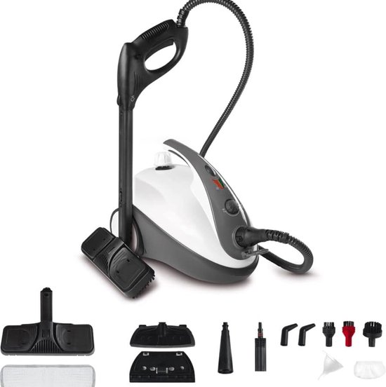 Stoomreiniger - Vloerstoomreiniger - Ronde Borstel- Multifunctioneel - Easyfix - Alle Vloeren