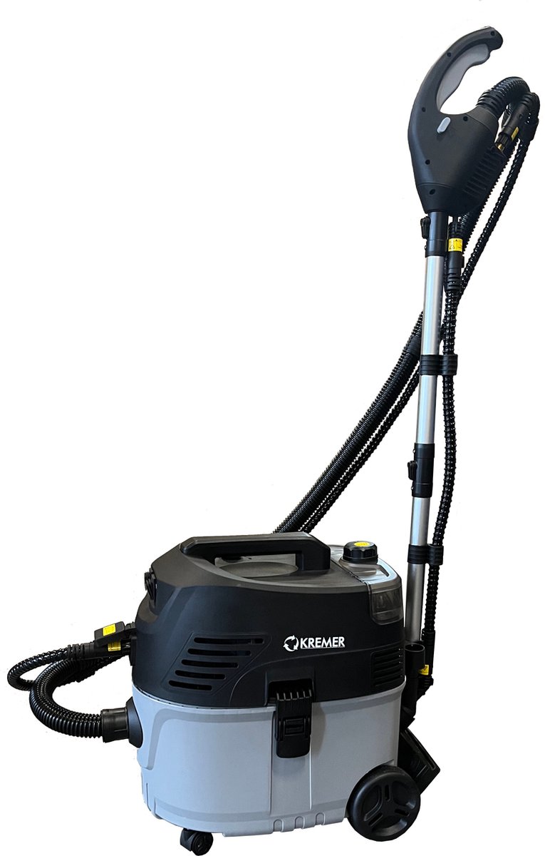 Kremer KR35S - Stoomreiniger - Stofzuiger - 30 liter - 3 in 1