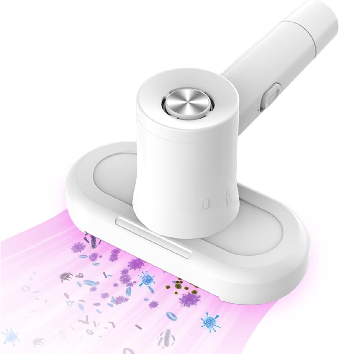 AMA® Matras Reiniger - Tapijt Reiniger - Stoom Reiniger - Draagbaar - 6x4x8cm - Wit