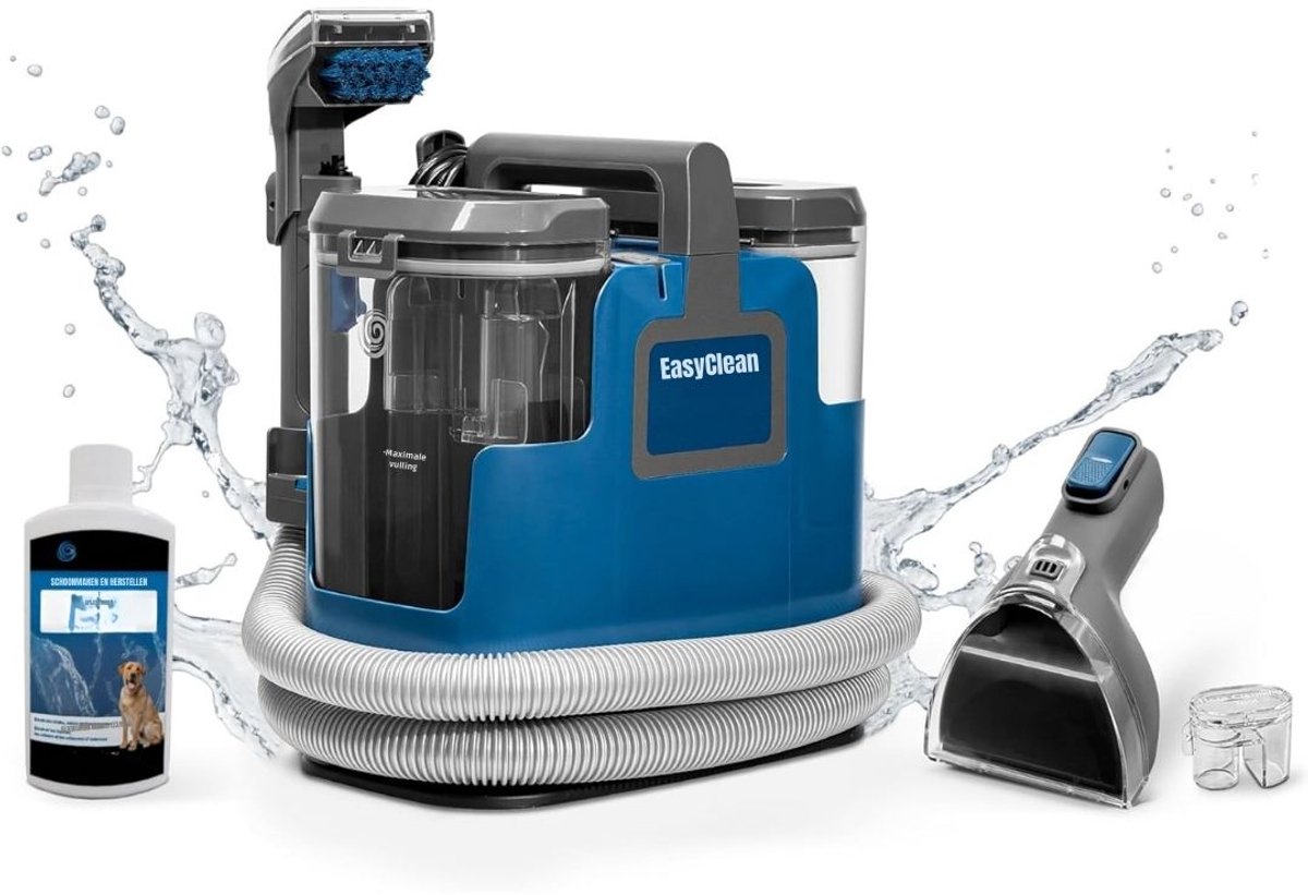 Zyrex® Stoomreiniger Bank - Stoomreiniger - Stoomreiniger Meubels - Blauw - ‎34cm x 23cm x 36cm