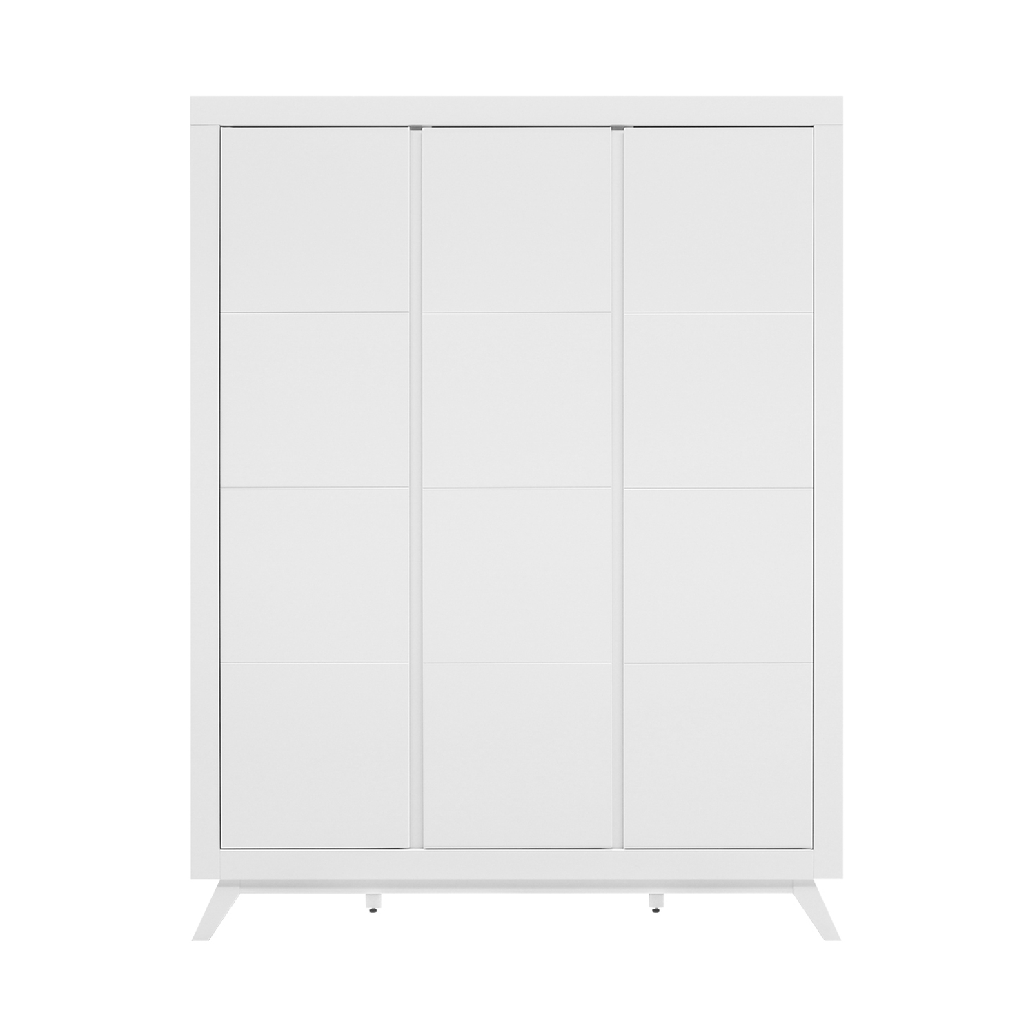 Bopita Anne Kledingkast Wit 3-Deurs