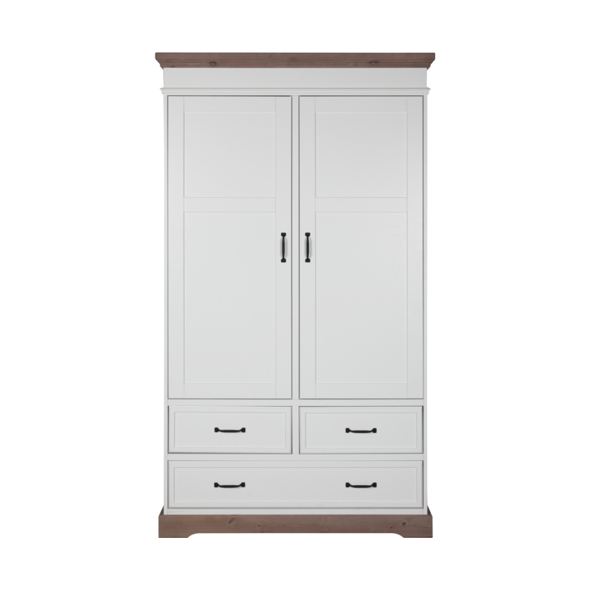 Kidsmill Savigno Kledingkast 2-Deurs - Grijs