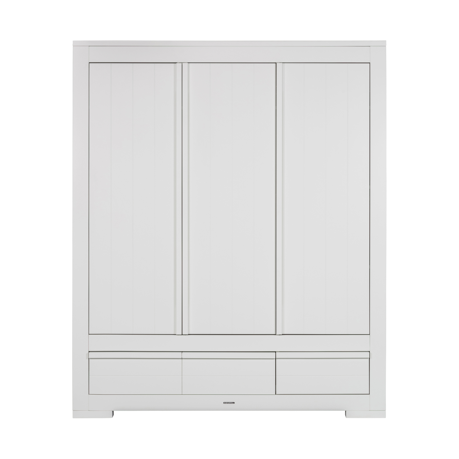 Kidsmill Bretagne Kledingkast 3-Deurs Wit