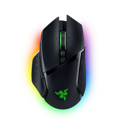 Razer Basilisk V3 Pro - Customizable Wireless Gaming Mouse with HyperScroll Tilt Wheel