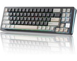 68% Mechanisch Toetsenbord met Draadloze Verbinding en RGB Achtergrondverlichting
