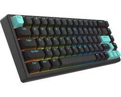 Compact Gamingtoetsenbord 65% met RGB Verlichting en Magnetische Schakelaars