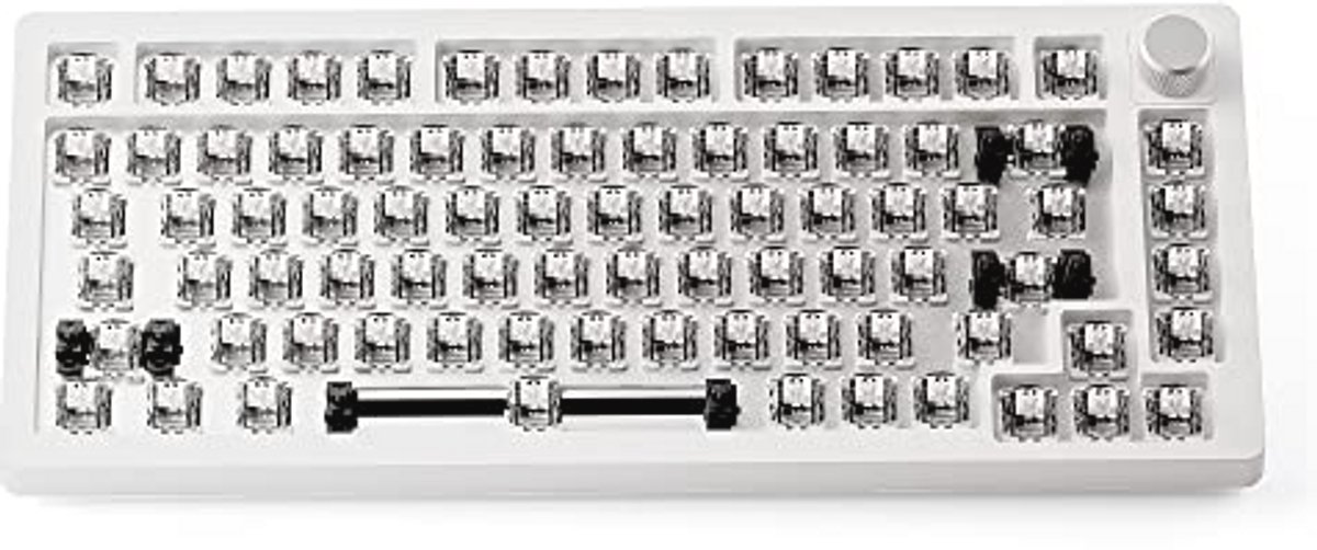 Compact Mechanisch Gaming Toetsenbord met 82 Toetsen en Anti-Ghosting voor Gamers