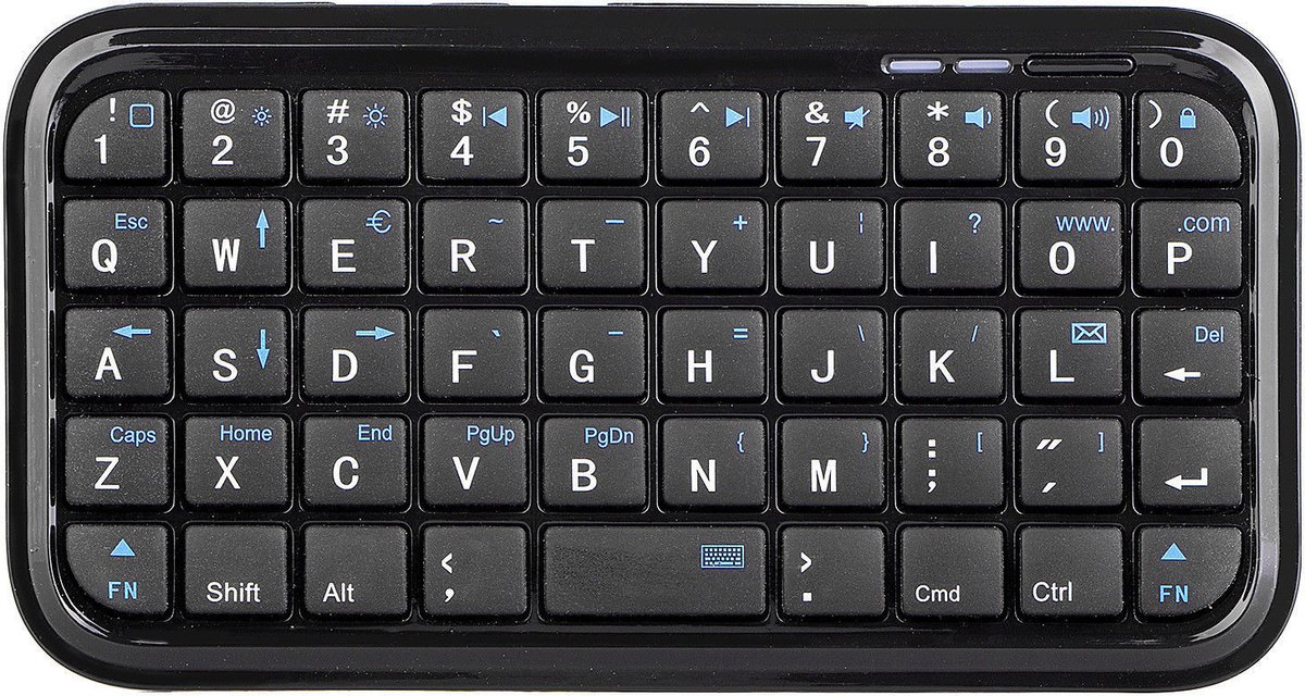 Bluetooth draadloos toetsenbord oplaadbaar toetsenbord voor smartphone- en tablettypen