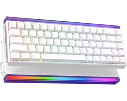 Magnetisch Gaming Toetsenbord, 65% Compact, Instelbare Trigger, 8000Hz Polling, RGB