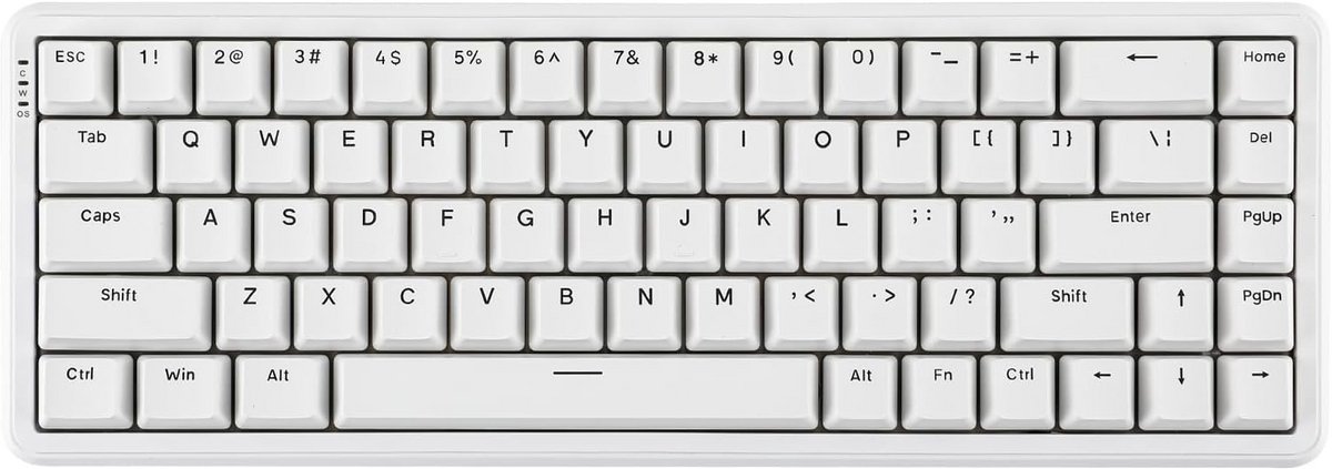 Compact Mechanisch Gaming Toetsenbord met Magneet Switches, 8K Polling Rate en RGB Verlichting