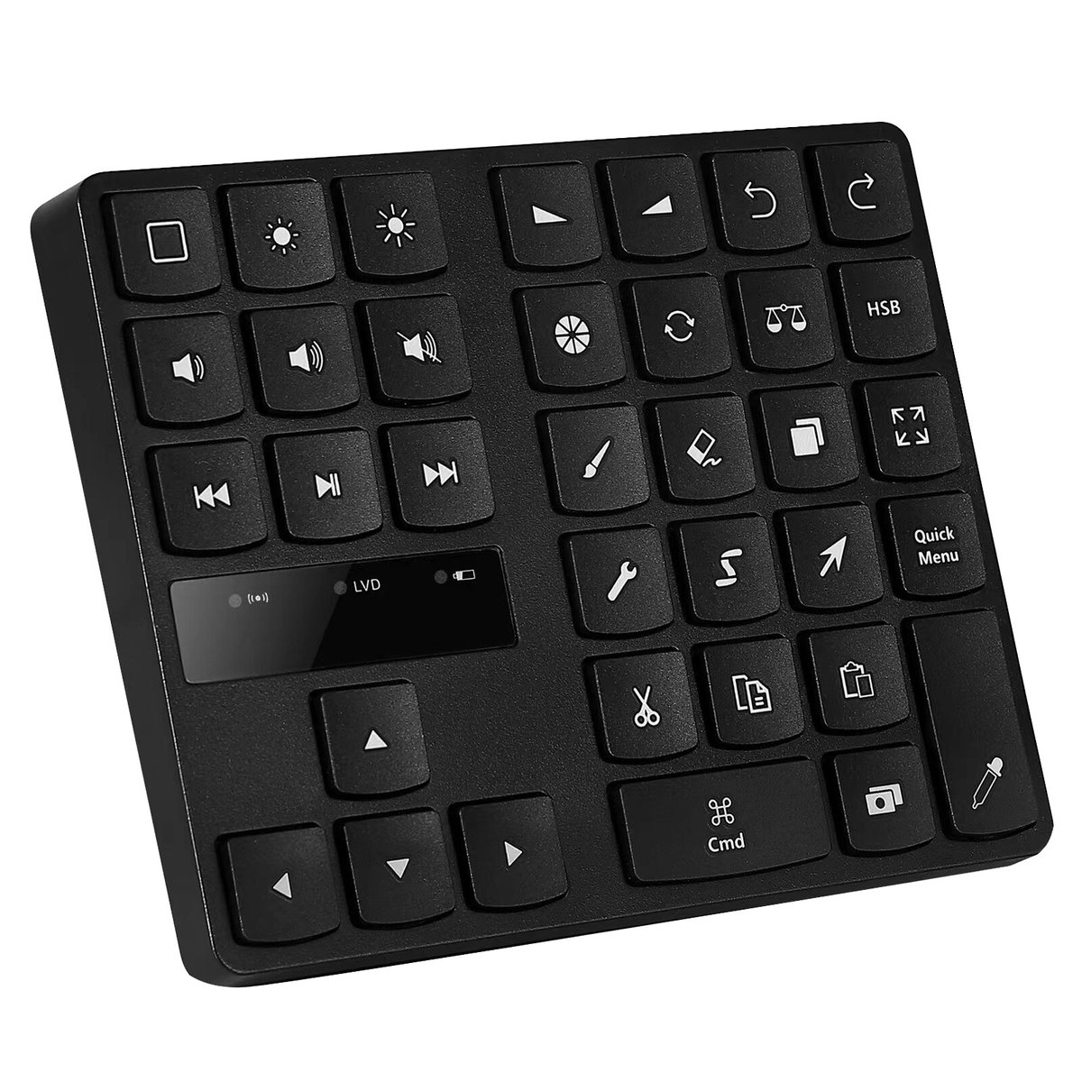 Oplaadbaar Bluetooth sneltoetstoetsenbord geschikt voor iPad en MacBook Tekenen