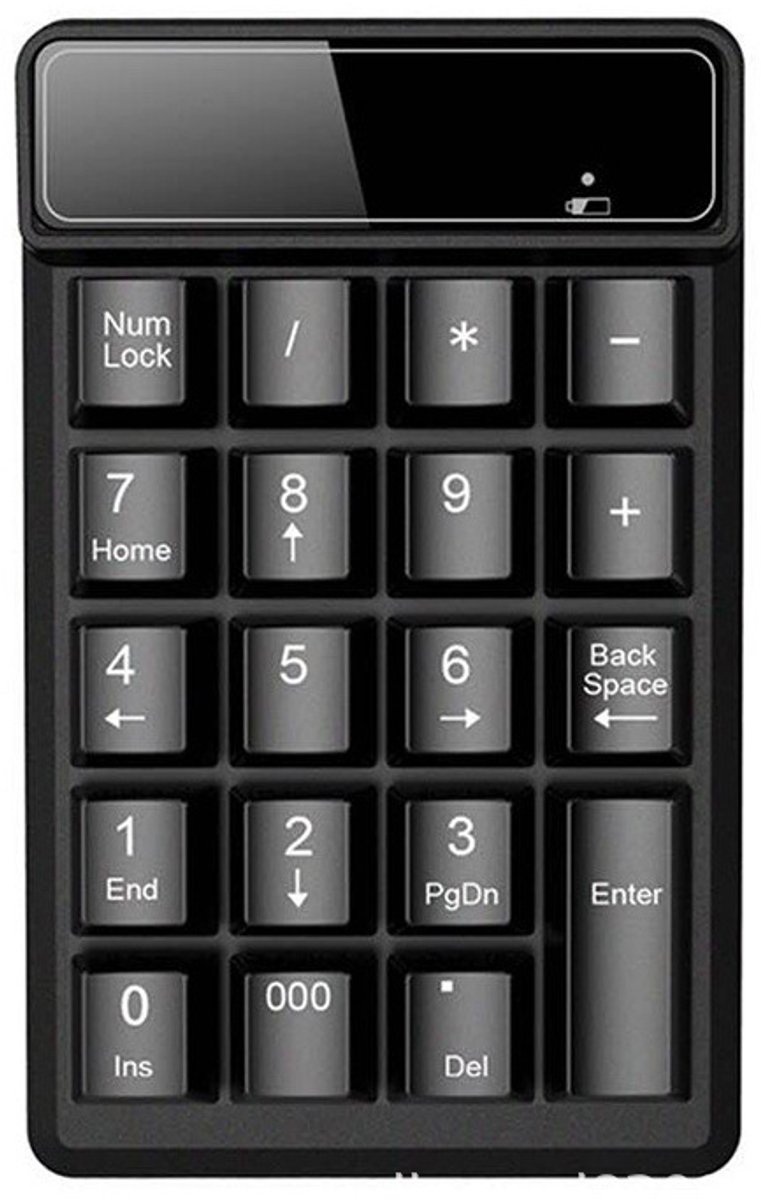 Draadloos numeriek toetsenblok, minitoetsenbord, zwevend toetsenbord, minitoetsenbord