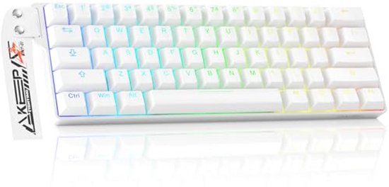 Compacte 60% Gaming Toetsenbord met 8K Hz Polling Rate en RGB Verlichting