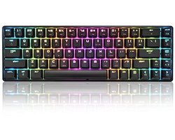 Compact 65% Mechanisch Gamingtoetsenbord met RGB Verlichting voor PC en Consoles