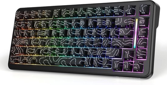 Mechanisch Gaming Toetsenbord 75% Layout met Rapid Trigger en Magnetische Switches