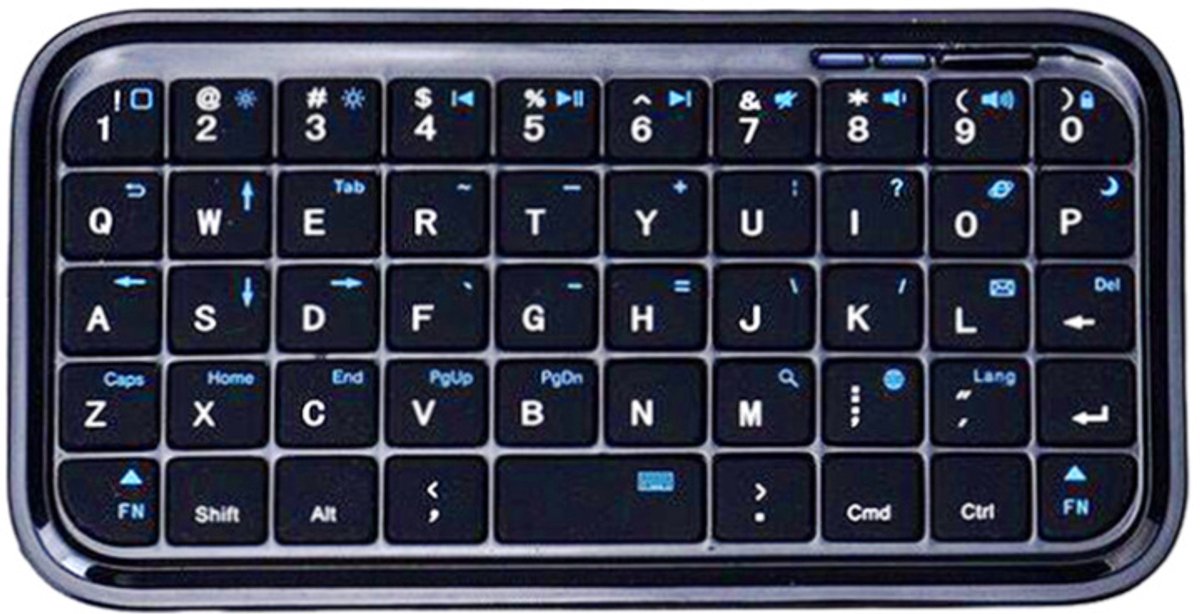 Universeel draadloos Bluetooth mini draagbaar toetsenbord voor meerdere systemen
