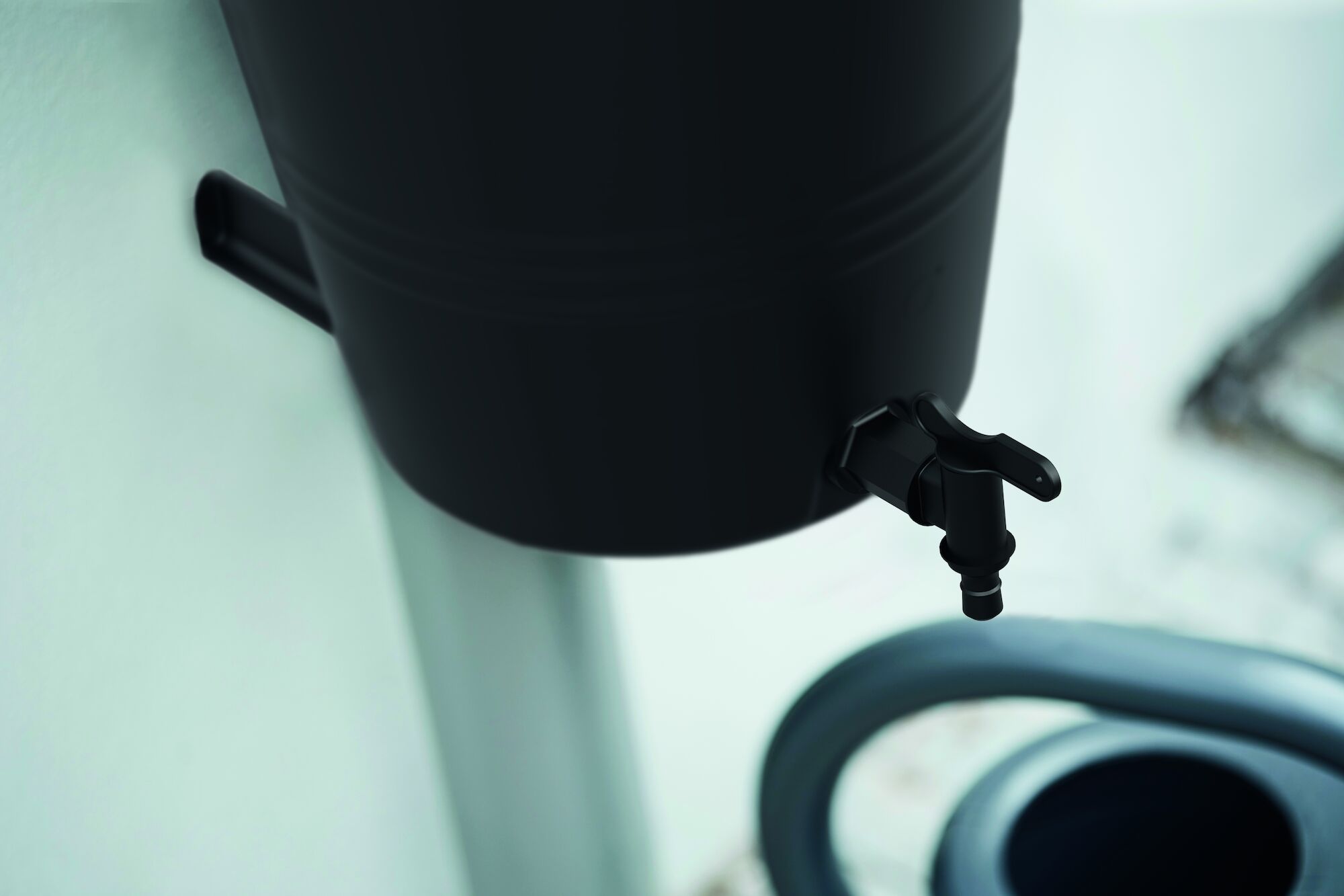 elho Green Basics Rain Catcher 35 liter regenton - - Zwart