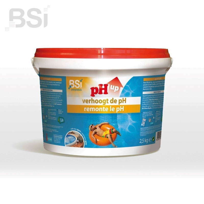 Bsi Ph up poeder 2,5 kg Zwembadonderhoud -