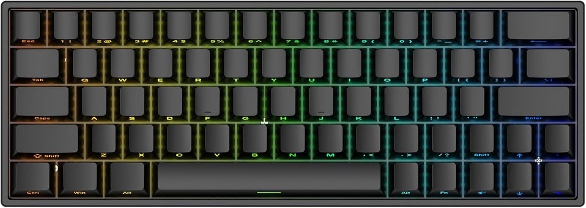 60% Mechanisch Gaming Toetsenbord met Magnetische Switches, Instelbare Actuatie en RGB