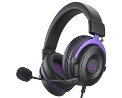 Gaming Headset met Ruisonderdrukking en 3D Stereo Basgeluid voor PC, PS4, PS5, Switch en Xbox One