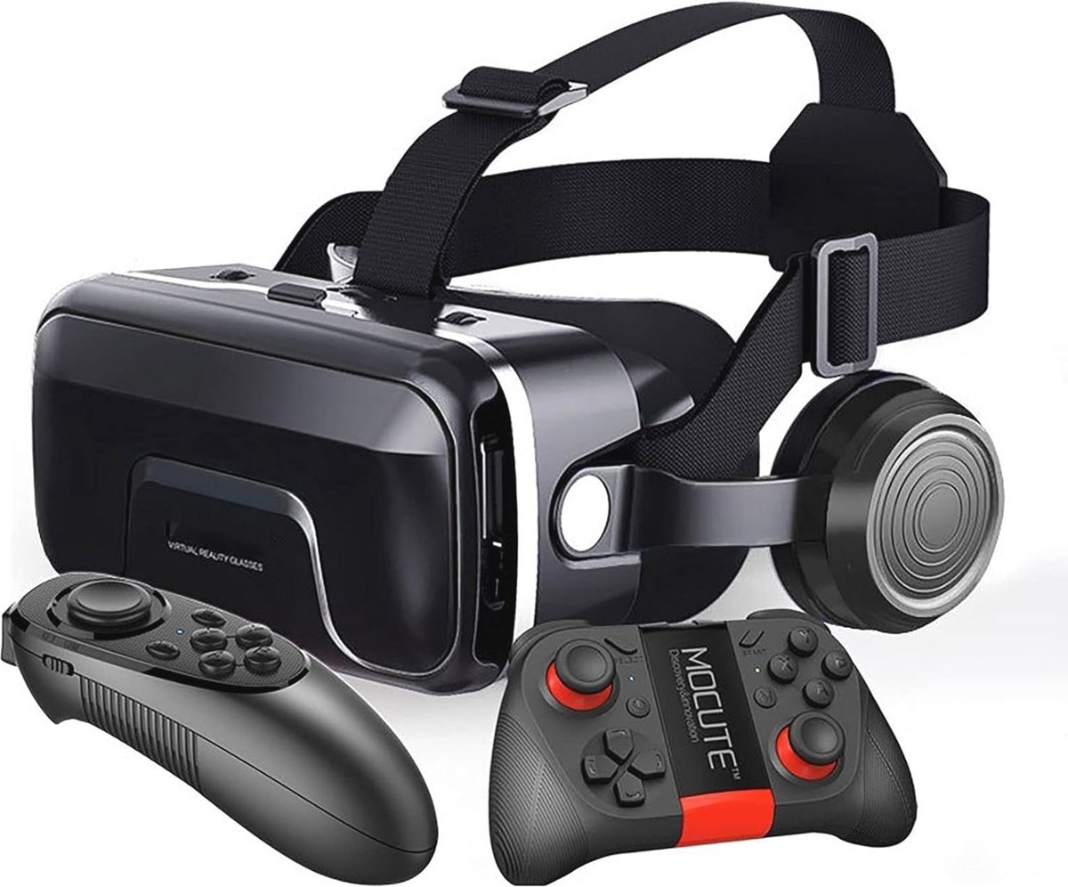 3D VR Bril voor Smartphone - Virtual Reality Headset voor Gaming en Films