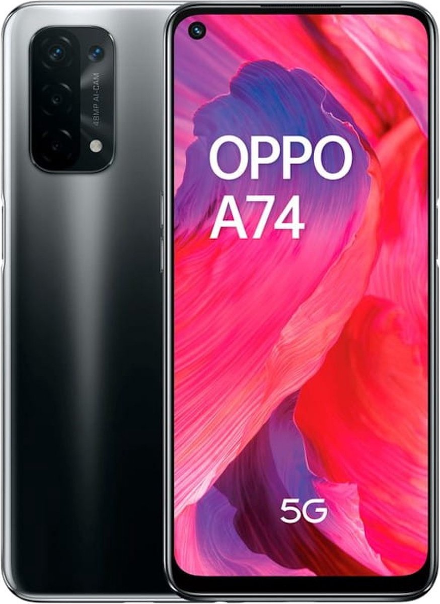 OPPO A74 5G - 128GB - Fluid Black