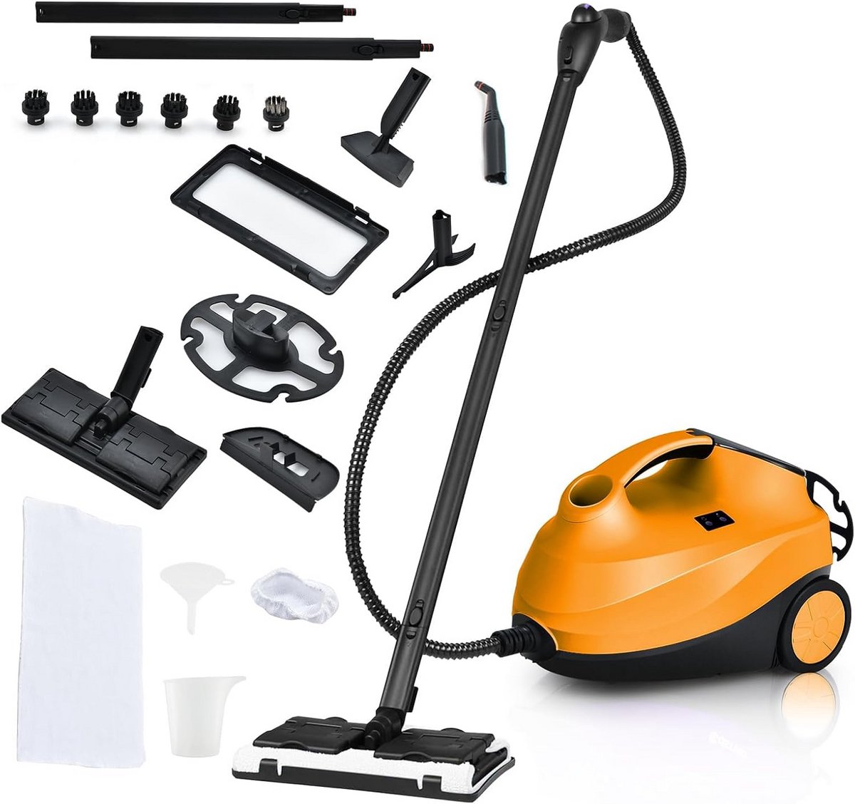 Krachtige Stoomreiniger 4 Bar - Vloer en Tapijt Reinigen Zonder Chemicaliën