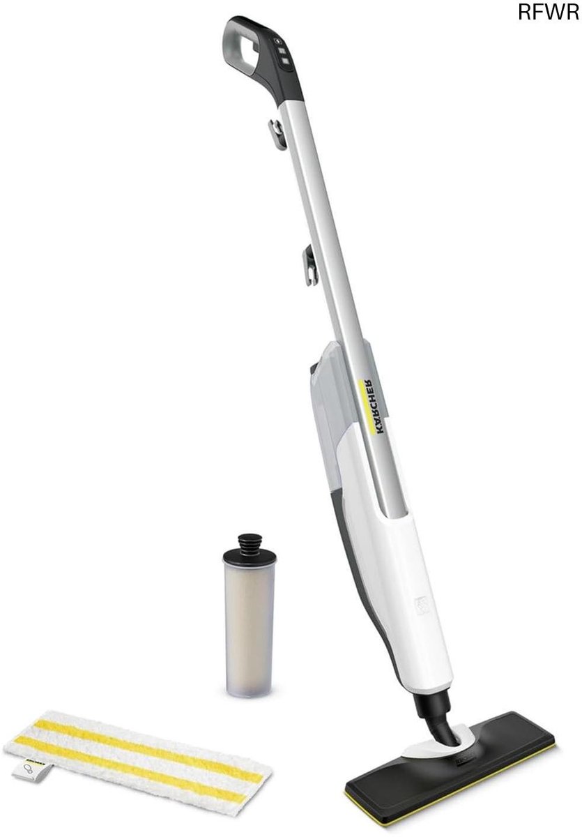 RFWR® Stoomreiniger met 1600W Verwarmingsvermogen en EasyFix Vloermondstuk voor Harde Vloeren