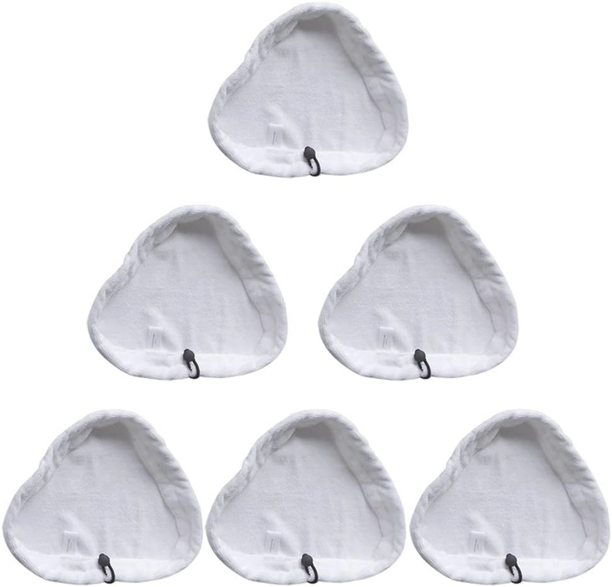 Duurzame Vervangingsdoeken voor Stoomreiniger - 6 Stuks - Perfect voor Tegels en Laminaat