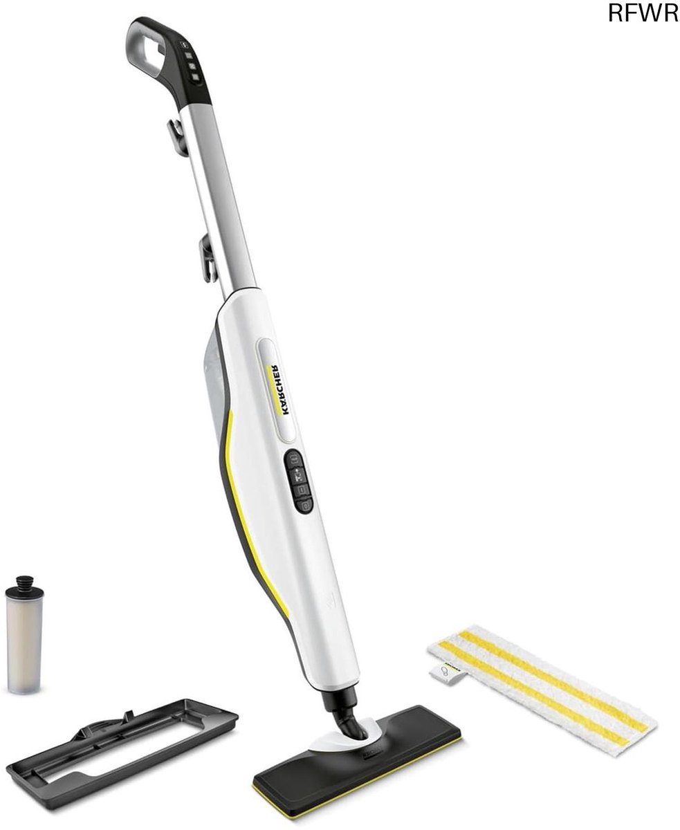 RFWR® Stoomreiniger met Vloermondstuk en Tapijtglijder - Hygiënische Reiniging zonder Chemie