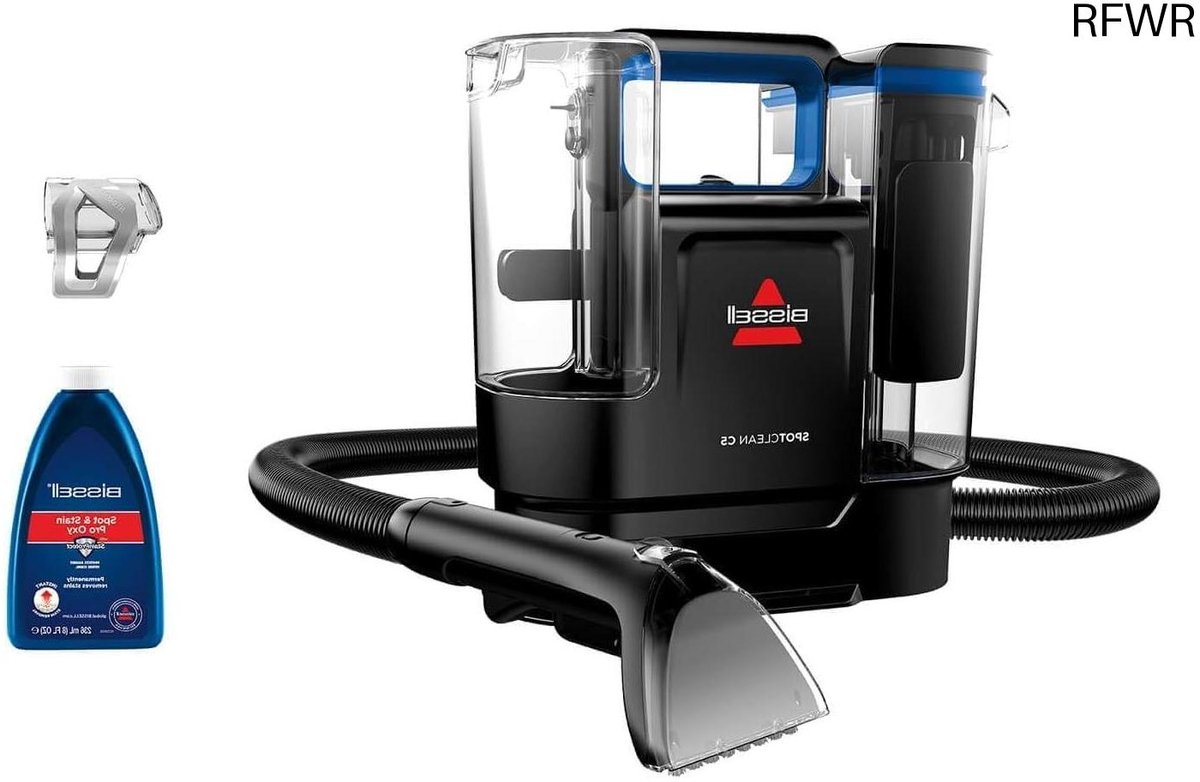 RFWR® Lichte Tapijtreiniger met Triple Action-Systeem voor Meubels en Auto – Krachtige 400W Motor