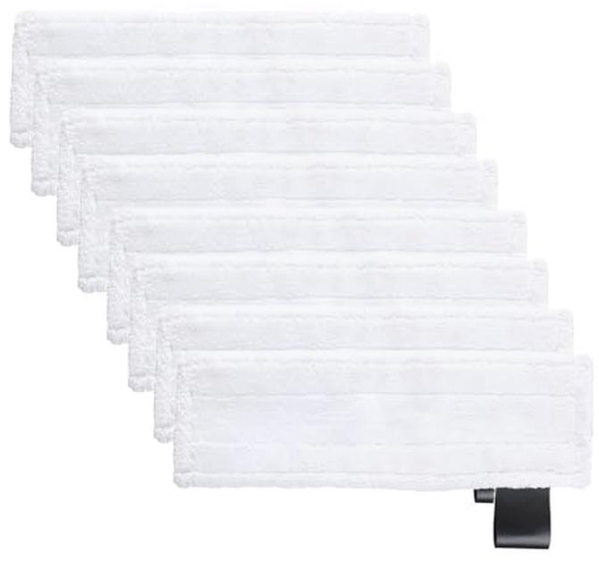 Microvezel Vloerdoeken voor Stoomreinigers - 8 Stuks Wasbare Hoezen