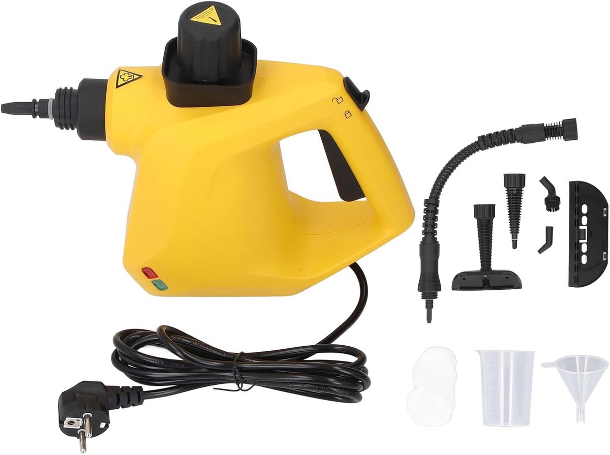 Krachtige Handstoomreiniger 1000W voor Huis, Auto en Meubels