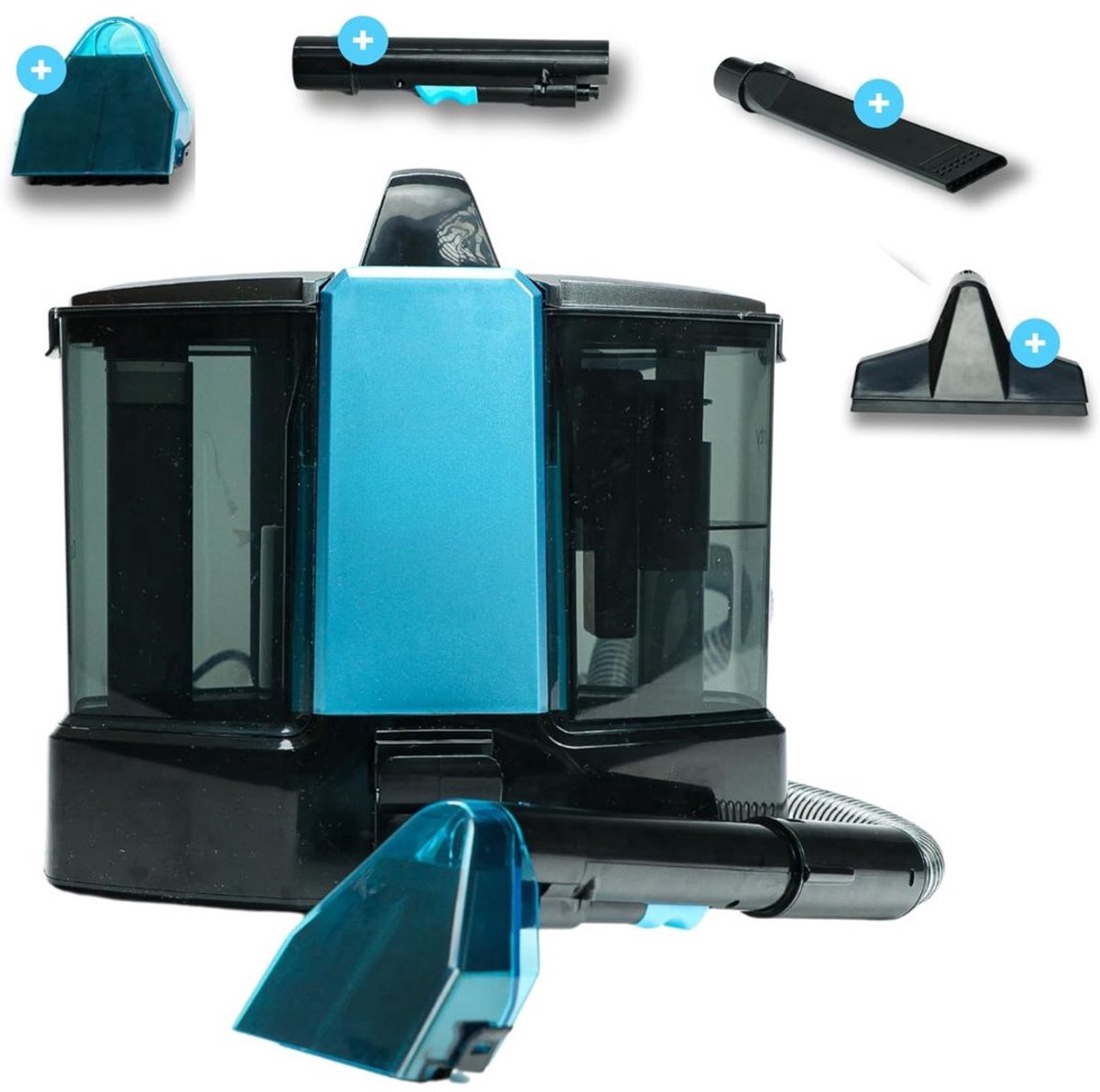 Thuys – Draagbare Vlekkenreiniger – Tapijtreiniger – 41cm x 27cm x 38cm – Blauw