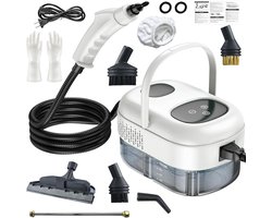 Krachtige Hand Stoomreiniger 2500W met 1000ml Reservoir en 6 Snelheidsstanden voor Dieptereiniging